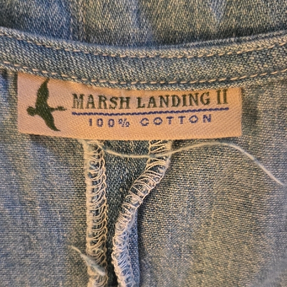 Marsh Landing Blue Denim Dress - Picture 3 of 6